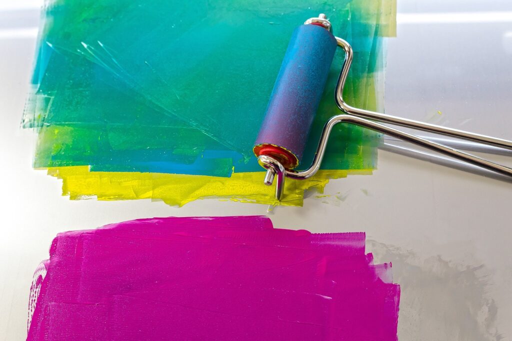 printing on a canvas